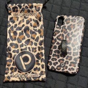Loopy Case iPhone X Leopard Cheetah